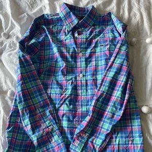 Boys Vineyard Vines Long Sleeve Whale Shirt